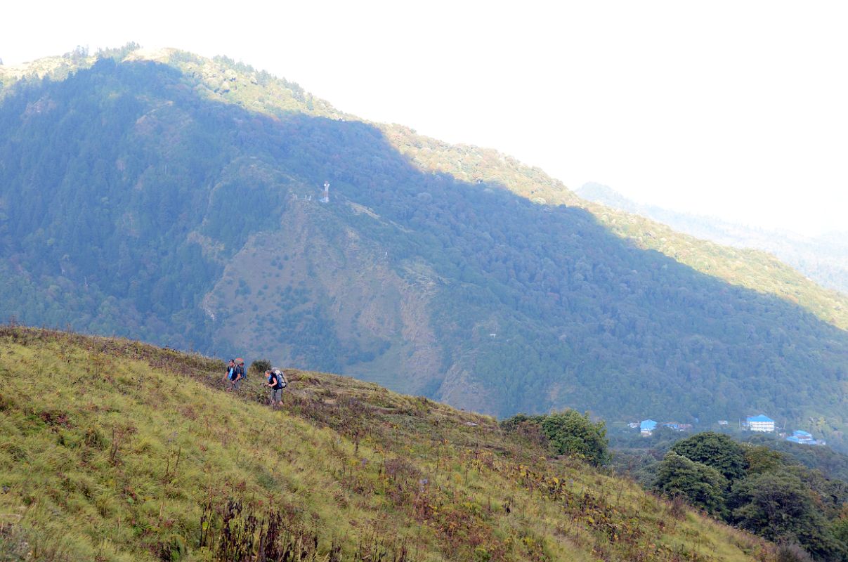 04 Descending To Deurali From Ghorepani On Trek To Chomrong 